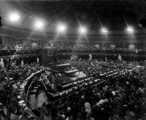 The Dáil Éireann in session in August 1921